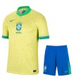 کیت و شورت اول برزیل Brazil Home Authentic Soccer Jersey 2024