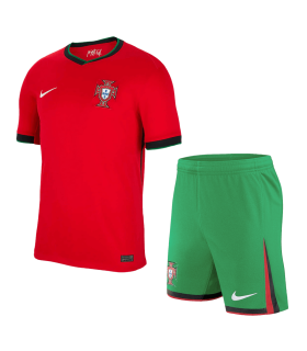 کیت و شورت اول پرتغال Portugal Home Jerseys Kit EURO 2024