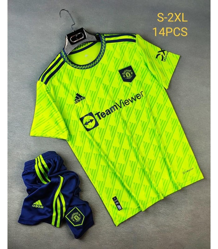 کیت و شورت سوم منچستریونایتد Manchester United 3rd 2022/23 Kit