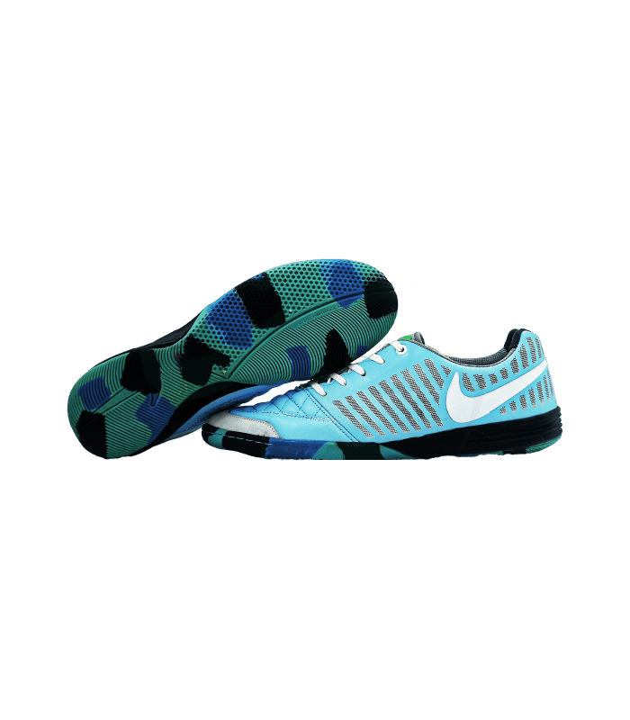 کفش فوتسال طرح نایک لونارگتو Nike LunarGato IN Blue