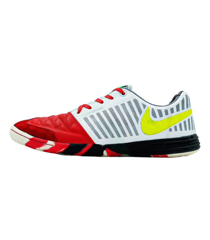 کفش فوتسال طرح نایک لونارگتو Nike LunarGato IN Red White
