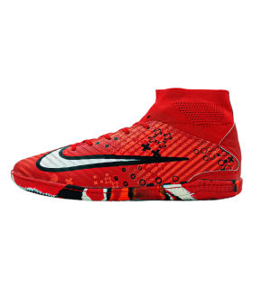 کفش فوتسال ساقدار طرح نایک مرکوریال Nike Mercurial Superfly Red