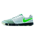 کفش فوتسال طرح نایک لونارگتو Nike LunarGato IN Gray Green