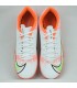 کفش فوتسال طرح نایک مرکوریال ویپور سفید نارنجی Nike Mercurial vapor 14 WO