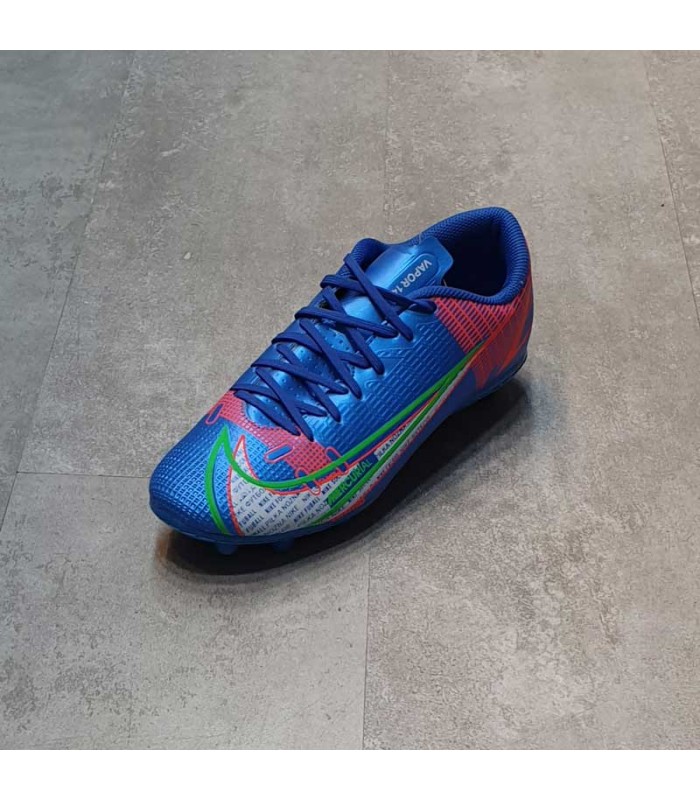 کفش فوتبال طرح نایک مرکوریال ویپور آبی Nike Mercurial Fg vapor 14 Blue