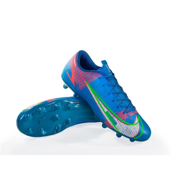 کفش فوتبال طرح نایک مرکوریال ویپور آبی Nike Mercurial Fg vapor 14 Blue