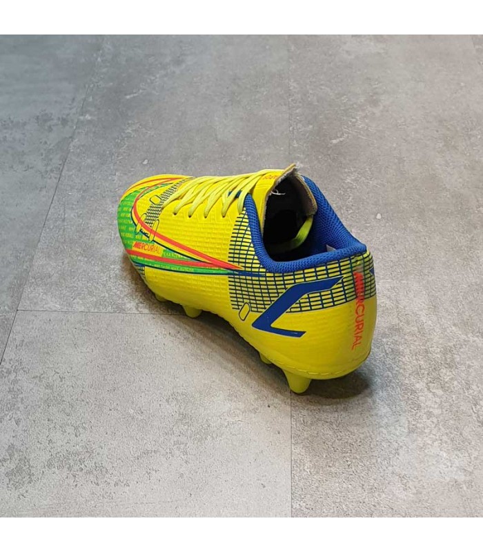 کفش فوتبال طرح نایک مرکوریال ویپور زرد Nike Mercurial Fg vapor 14 Yellow