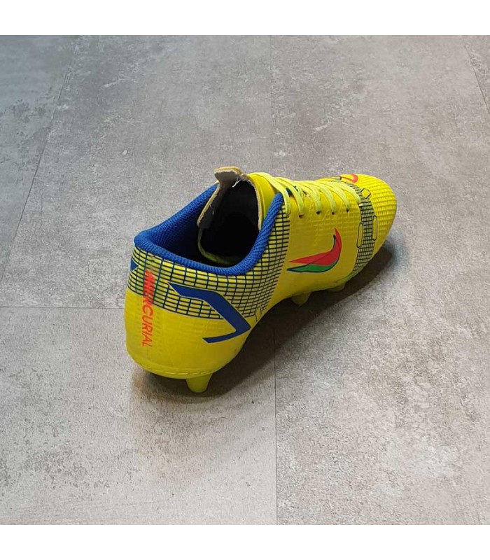 کفش فوتبال طرح نایک مرکوریال ویپور زرد Nike Mercurial Fg vapor 14 Yellow