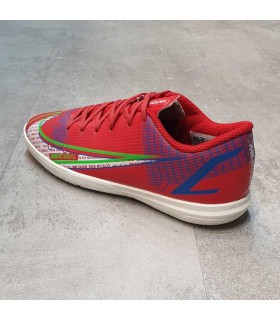 کفش فوتسال طرح نایک مرکوریال ویپور قرمز سفید Nike Mercurial vapor 14 RW