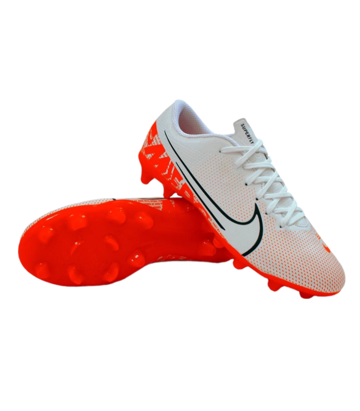 کفش فوتبال طرح نایک مرکوریال سوپرفلای 360 سفید نارنجی Nike Mercurial Fg Superfly 360 WO