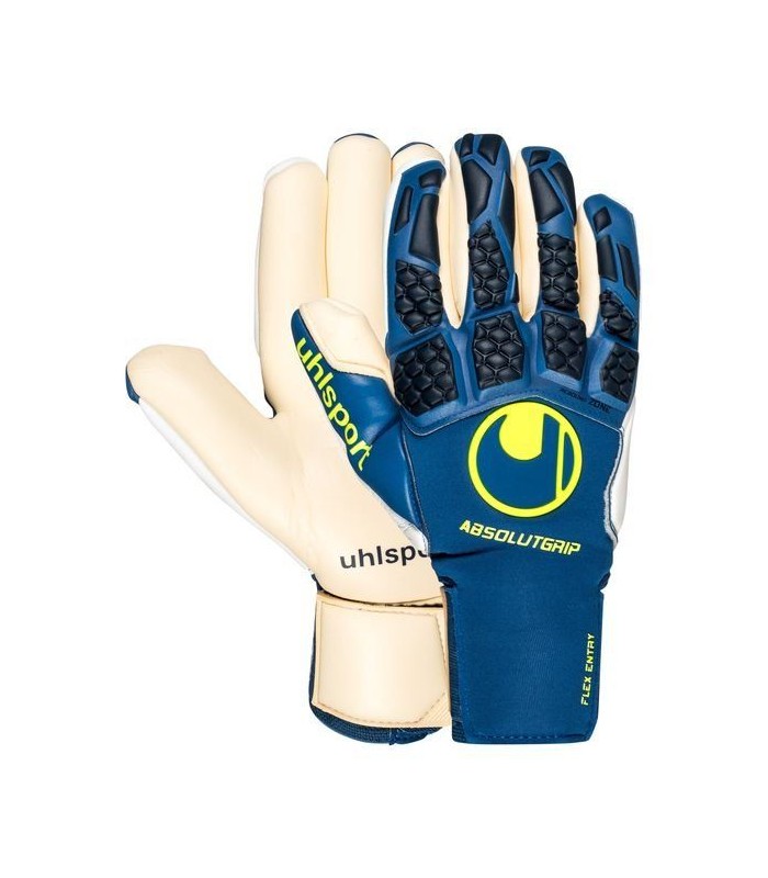 دستکش گلری آلشپرت اصلی Uhlsport Torwarthandschuhe Hyper Act Absolutgrip Finger 101123401