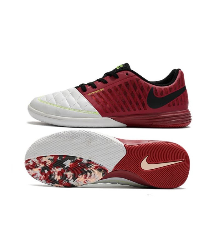 کفش فوتسال نایک لونارگتو طرح اصلی NIKE Lunar Gato II Futsal Boot Red