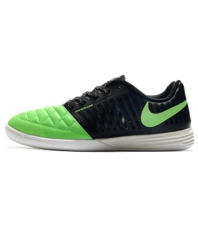 کفش فوتسال نایک لونارگتو طرح اصلی NIKE Lunar Gato II Futsal Boot Green Black