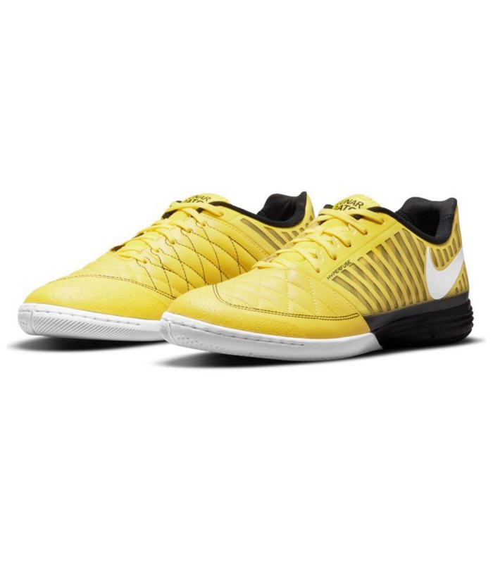 کفش فوتسال نایک لونارگتو طرح اصلی NIKE Lunar Gato II Futsal Boot Yellow