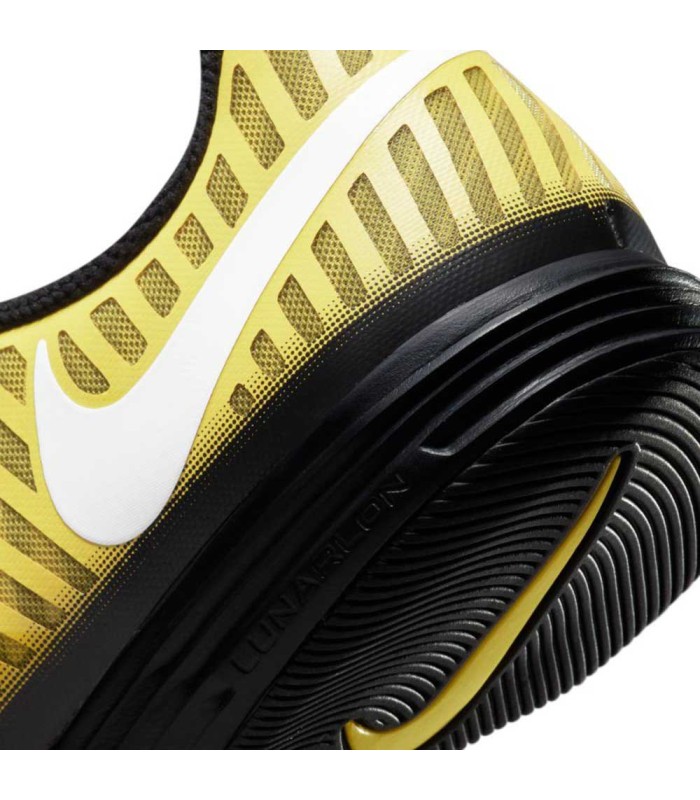 کفش فوتسال نایک لونارگتو طرح اصلی NIKE Lunar Gato II Futsal Boot Yellow