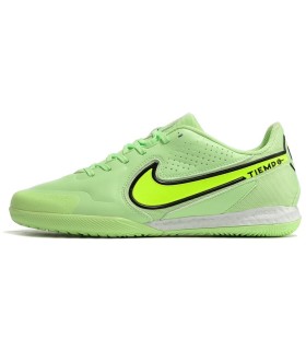 کفش فوتسال نایک تمپو لجند 9 طرح اصلی NIKE Tiempo Legend 9 Pro Futsal Green
