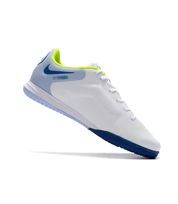 کفش فوتسال نایک تمپو لجند 9 طرح اصلی NIKE Tiempo Legend 9 Pro Futsal White/Blue