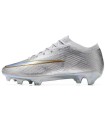 کفش فوتبال نایک مرکوریال ایرزوم ویپور 15 طرح اصلی NIKE Air Zoom Mercurial Vapor 15 Elite FG XXV Silver/Gold