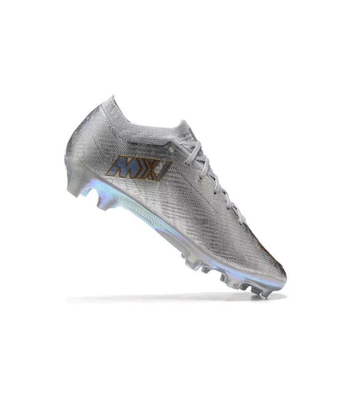 کفش فوتبال نایک مرکوریال ایرزوم ویپور 15 طرح اصلی NIKE Air Zoom Mercurial Vapor 15 Elite FG XXV Silver/Gold