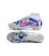 کفش فوتبال نایک مرکوریال ایرزوم ویپور 15 طرح اصلی Nike Air Zoom Mercurial Vapor 15 Elite FG So Cal Disruption - Sail/Racer Blue