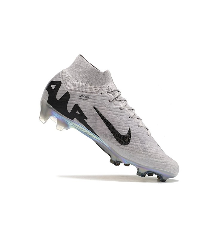 کفش فوتبال نایک مرکوریال ایرزوم ویپور 15 طرح اصلی طوسی NIKE Air Zoom Superfly 9 Elite FG Rising Gem