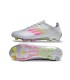 کفش فوتبال آدیداس F50 آدیزرو طرح اصلی Adidas F50 Adizero FG Silver/Yellow/Pink