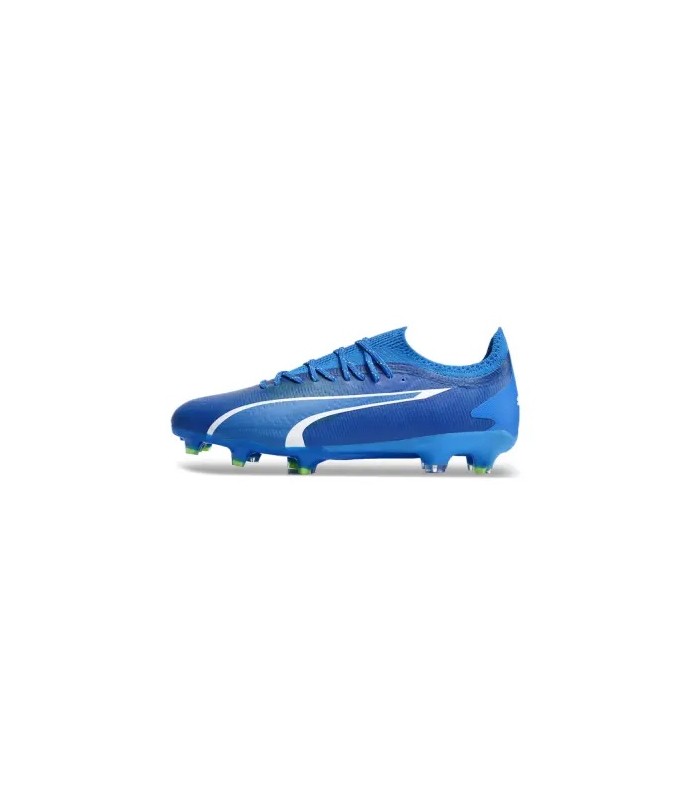 کفش فوتبال پوما اولترا طرح اصلی آبی Puma Ultra Ultimate FG Blue/White/Yellow