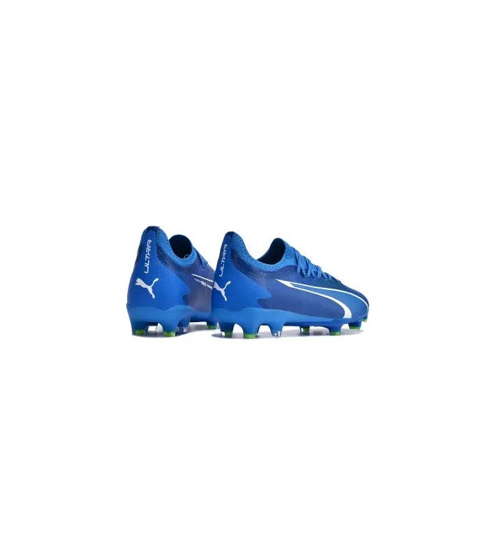کفش فوتبال پوما اولترا طرح اصلی آبی Puma Ultra Ultimate FG Blue/White/Yellow