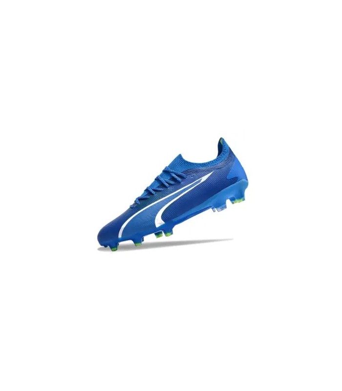 کفش فوتبال پوما اولترا طرح اصلی آبی Puma Ultra Ultimate FG Blue/White/Yellow