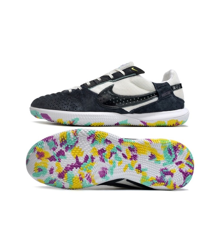کفش فوتسال نایک استریت گتو طرح اصلی مشکی NIKE Street Gato Futsal Shoes Black/White