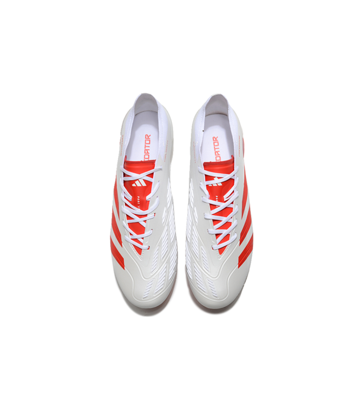 کفش فوتبال آدیداس پردیتور سفید قرمز طرح اصلی ADIDAS Predator Elite FG Merk