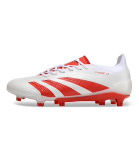 کفش فوتبال آدیداس پردیتور سفید قرمز طرح اصلی ADIDAS Predator Elite FG Merk