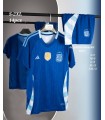 کیت و شورت دوم آرژانتین آبی Argentina Away Kit 2024 With Short