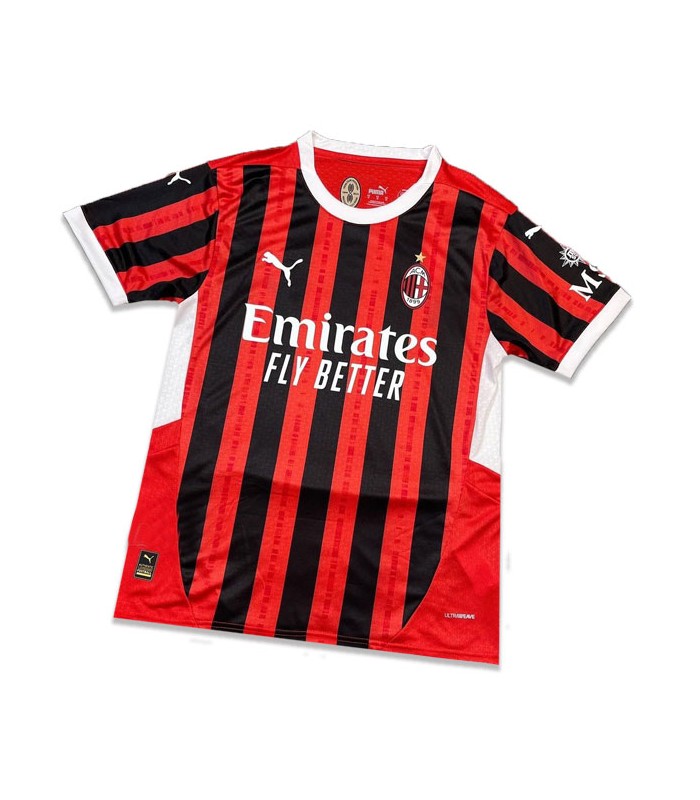 کیت تک پلیری اول آث میلان Ac Milan Home Kit 2025 Player