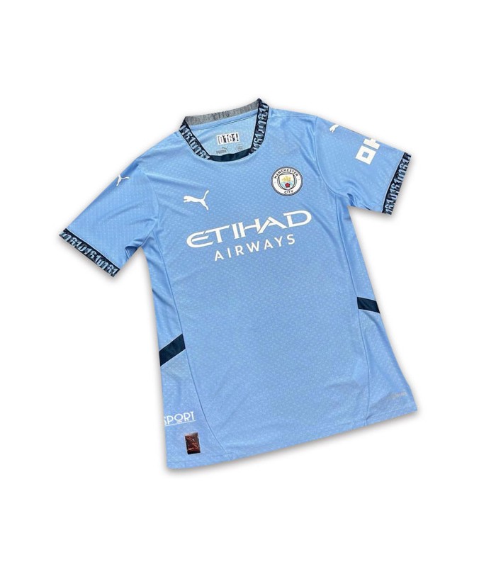 کیت تک پلیری اول منچسترسیتی آبی Manchester City Home Kit 2025 Player