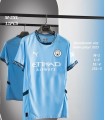 کیت تک پلیری اول منچسترسیتی آبی Manchester City Home Kit 2025 Player