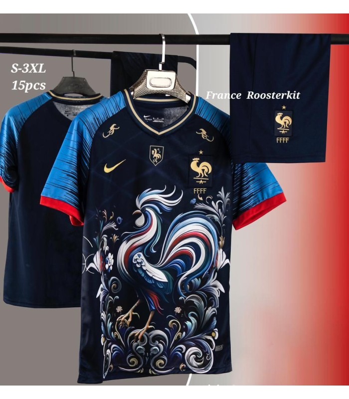 کیت و شورت کانسپت خروس فرانسه France Concept Rooster Kit 2024