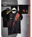 کیت و شورت دروازه بانی آلمان مشکی قرمز Germany Goalkeeper Kit 2024