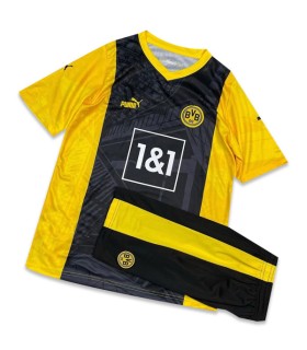 کیت و شورت چمپیونز دورتموند زرد مشکی Dortmund Champions Kit 2024