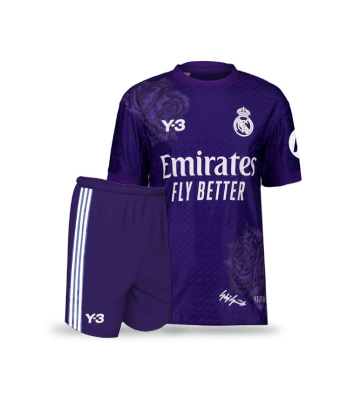 کیت و شورت چهارم رئال مادرید بنفش Real Madrid 4th kit 2024