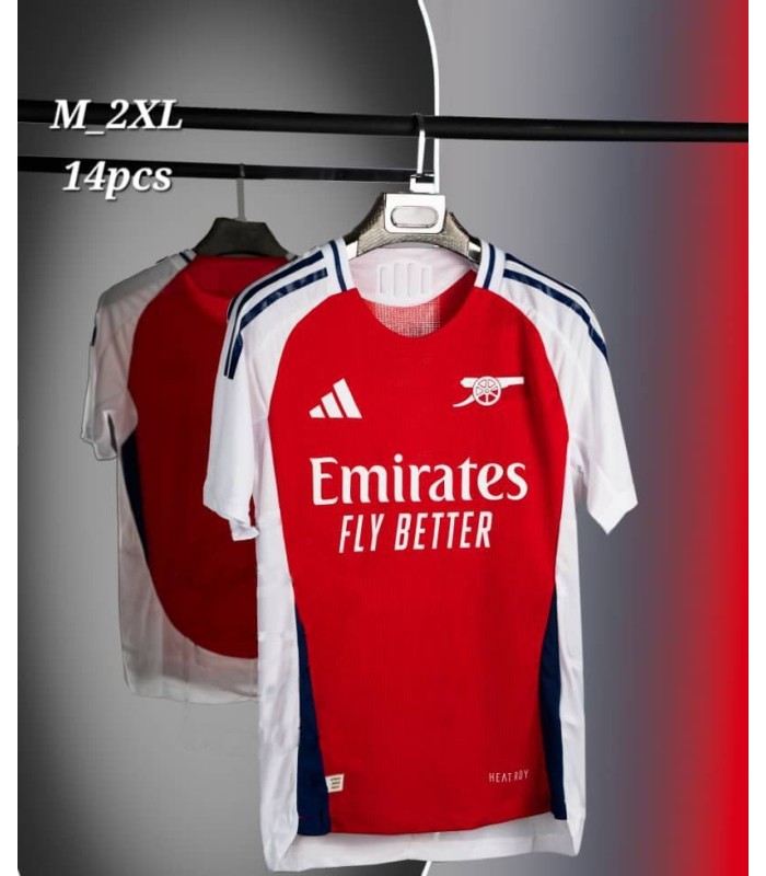 کیت پلیری اول آرسنال سفید قرمز Arsenal Home Kit 2024 Player