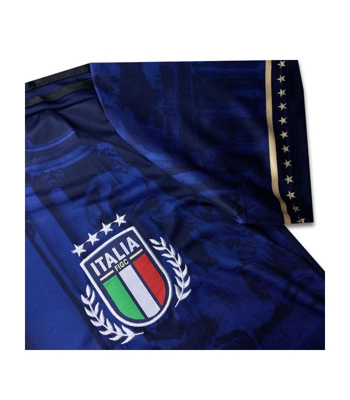 کیت و شورت کانسپت ایتالیا سورمه ای Italia Concept Kit 2024 With Short