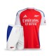 کیت و شورت اول آرسنال سفید قرمز Arsenal Home Kit 2024 With Short