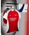 کیت و شورت اول آرسنال سفید قرمز Arsenal Home Kit 2024 With Short