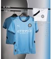 کیت و شورت اول منچسترسیتی آبی Manchester City Home Kit 2025