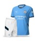 کیت و شورت اول منچسترسیتی آبی Manchester City Home Kit 2025