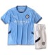 کیت و شورت اول منچسترسیتی آبی Manchester City Home Kit 2025