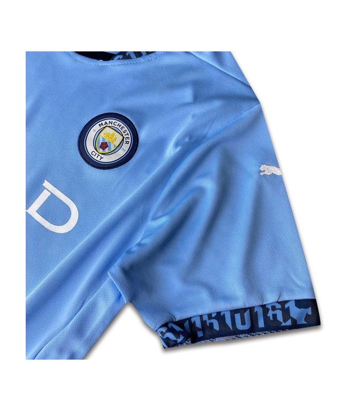 کیت و شورت اول منچسترسیتی آبی Manchester City Home Kit 2025
