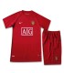 کیت و شورت اول منچستریونایتد قرمز Manchester United Classic Home kit 2007