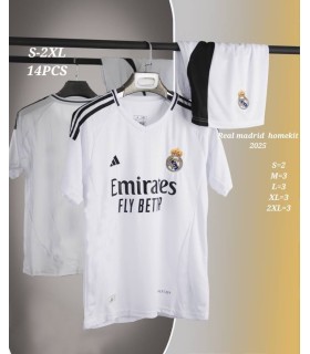 کیت و شورت اول رئال مادرید سفید Real Madrid Home kit 2024